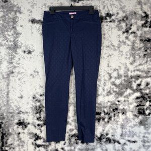 Lilly Pulitzer Pants Women's‎ Size 2 Navy Blue Cotton Stretch Office Career